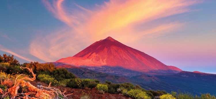 Mount Tiede Volcano in Tenerife