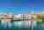 Trogir waterfront in Croatia with bridge | Yacht and Island Cruises