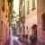Winding streets of San Giulio on Lake Orta