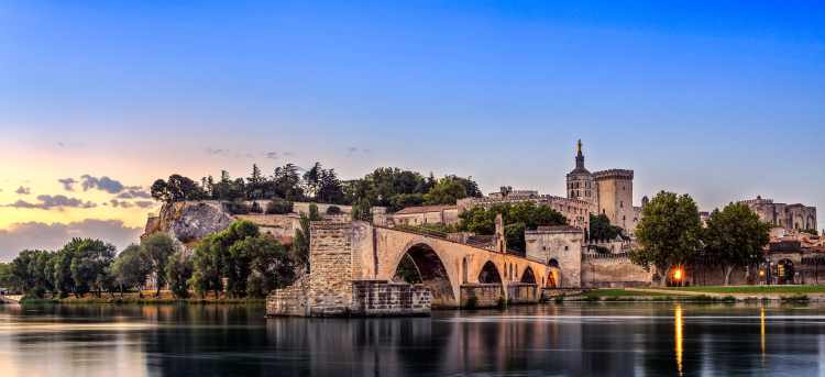  Pont Saint-Bénézet | Pont d'Avignon | Avignon bridge | UNESCO world heritage site | France | Rhône River Cruises