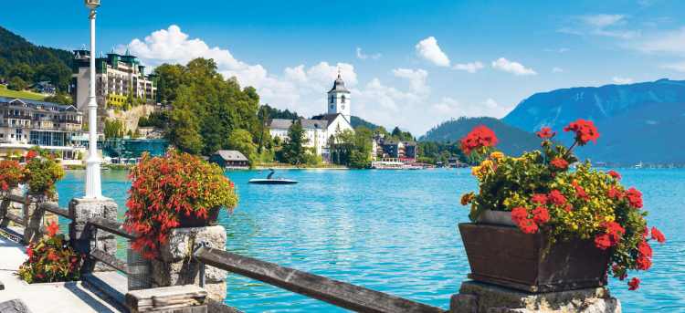 Austrian Lake District | Mondsee | Austria | Riviera Travel | escorted tour