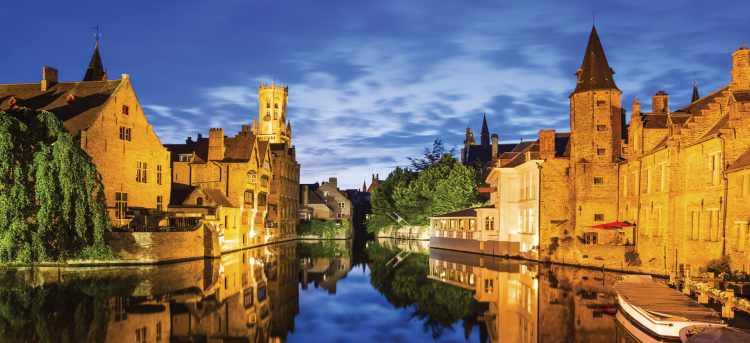 Bruges | canal | Belgium | Riviera Travel | escorted tour