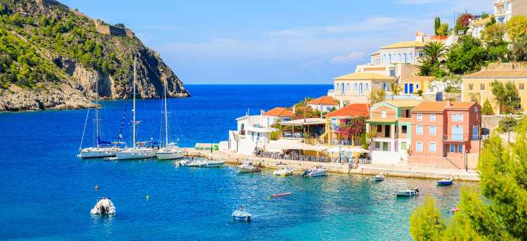 Assos | Kefalonia | Greece | Riviera Travel | escorted tour | cruise