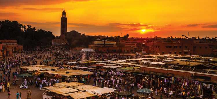 Medina | markets | Marrakesh | Morocco | Riviera Travel | escorted tour 