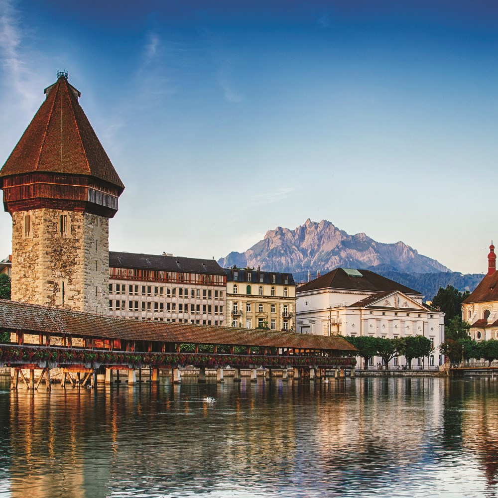 Chapel Bridge - Lucerne, Switzerland