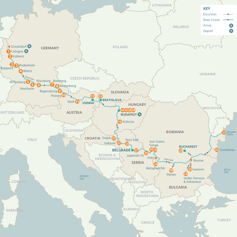 Route map