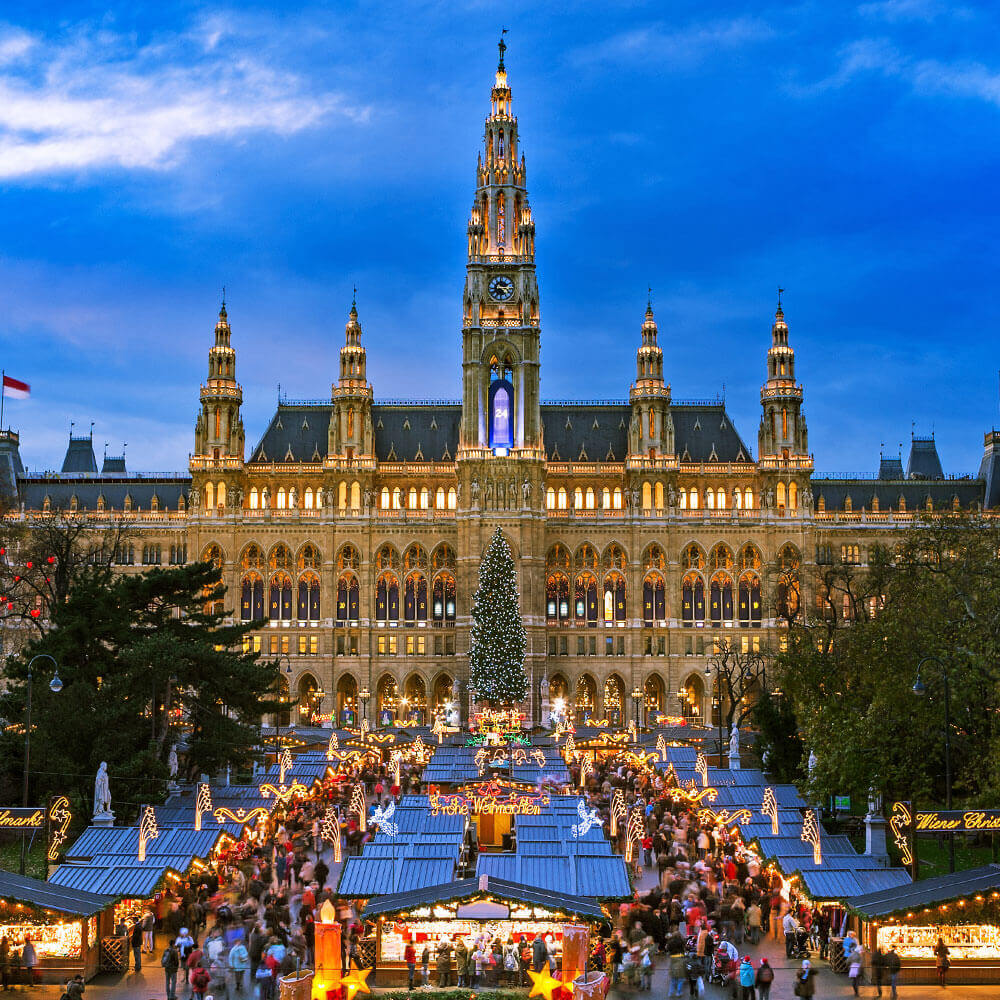 Vienna Christmas market, Austria