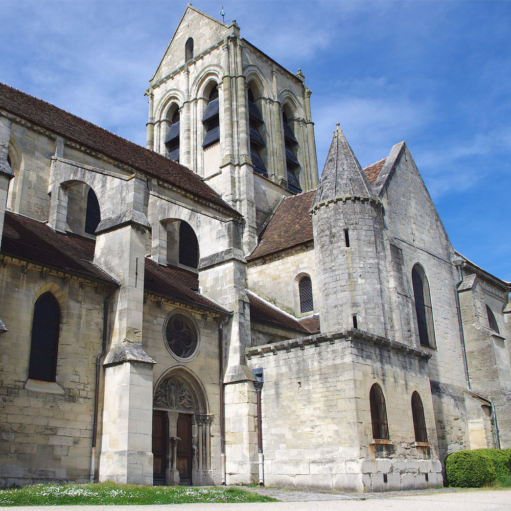 Catholic Church in Auvers Sur Oise, France